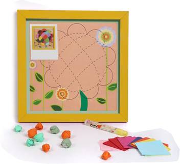 Babyoodles Flower Diy 3d Paper Craft Wall Hanging Flipkart