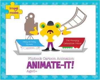 Imagimake Animate It Flipbook Cartoon Animation Animate It