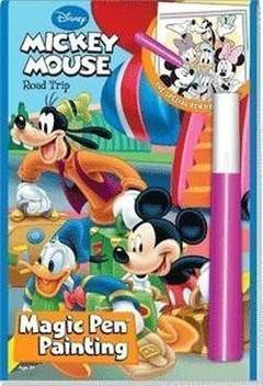 Lee Publications Disney Road Trip Mickey Mouse Magic Pen Painting