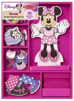 melissa and doug minnie mouse magnetic dress up