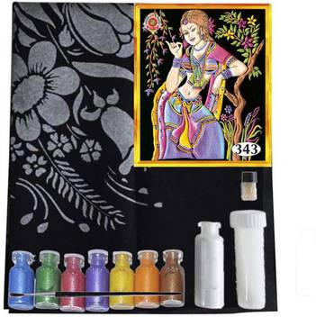 Flipkart Com Asianhobbycrafts Emboss Painting Kit 16 X22