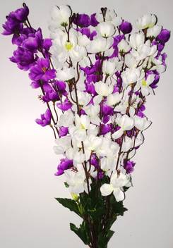 Britenova White Purple Orchids Artificial Flower Price In India Buy Britenova White Purple Orchids Artificial Flower Online At Flipkart Com
