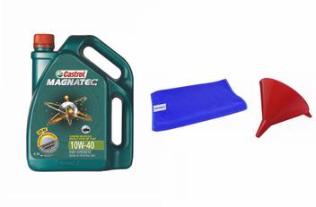 Castrol 1 Castrol Magnetic 10w 40 Car Petrol Engine Oil 3 5litre 1 Cloth 1 Funnel Toyota Etios Liva 1 Funnel Toyota Etios Liva Combo Price In India Buy Castrol 1 Castrol Magnetic 10w 40 Car
