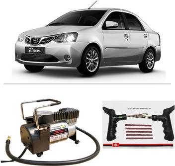 Creative Via Autocut Off Premium Metal Air Compressor With Tyre Punture Repair Kit For Toyota Etios Combo Price In India Buy Creative Via Autocut Off Premium Metal Air Compressor With Tyre Punture Repair