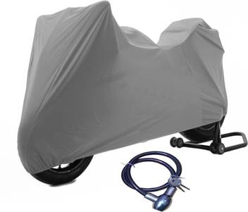 Time 1 Tvs Apache Rtr 160 Grey Cover 1 With Helmet Lock Combo