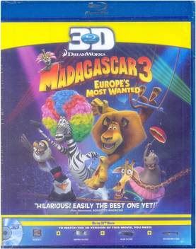 Madagascar 3 Europe S Most Wanted 3d Price In India Buy