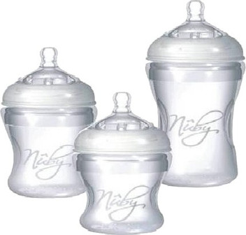 nuby bottles silicone