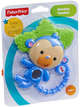 fisher price monkey teether