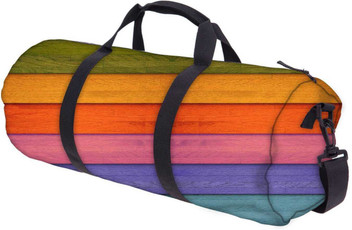 colourful gym bag