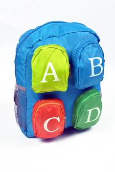 Flipkart Com Kappsack Cute Small Kids Abcd Design School Bag 1