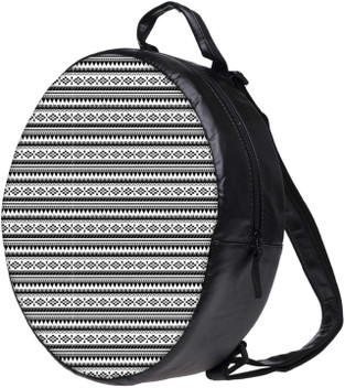 black and white bookbag