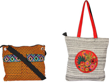 khadi sling bag