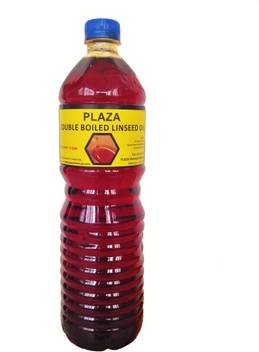 Plaza Double Boiled Linseed Oil For Wood Finishing 1 L Pack