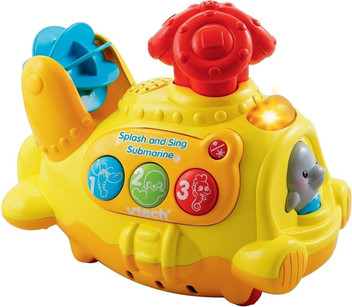 vtech splash & sing bath boat