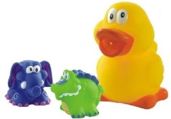 nuby duck bath toy