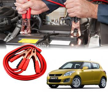 Auto Pearl Car 500 Amp Heavy Duty Jumper Booster Cables Anti Tangle Copper Core For Maruti Suzuki Swift New 6 Ft Battery Jumper Cable Price In India Buy Auto Pearl