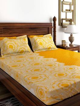 Bombay Dyeing 144 Tc Cotton Double Floral Bedsheet Buy Bombay Dyeing 144 Tc Cotton Double Floral Bedsheet Online At Best Price In India Flipkart Com