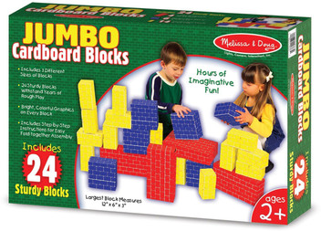 melissa and doug cardboard bricks