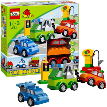 lego duplo combine and create cars