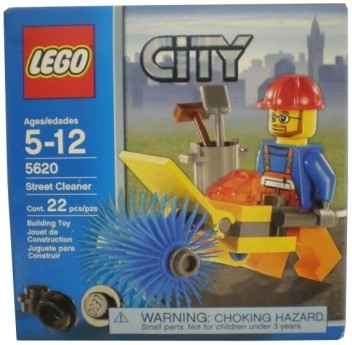 5620 Lego City Construction Street Cleaner NEW 