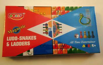 Dolly Ludo Snakes Ladders Party Fun Games Board Game Ludo