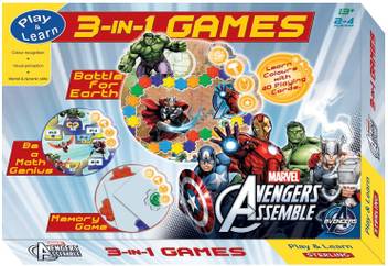 Sterling Marvel Avengers Assemble Educational Board Games Board Game Marvel Avengers Assemble Shop For Sterling Products In India Flipkart Com