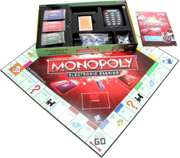 Funskool Monopoly E Banking Money Assets Games Board Game