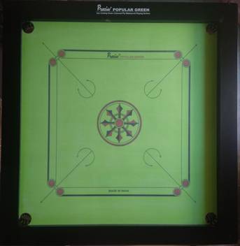 Precise Captain Popular Green Carrom Board Board Game Captain Popular Green Buy Board Game Toys In India Shop For Precise Products In India Flipkart Com