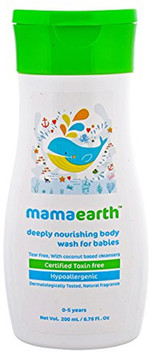mamaearth body wash for babies