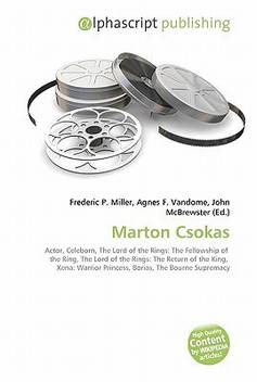 Marton Csokas Buy Marton Csokas By Miller Frederic P At Low