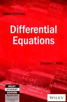 Differential Equations Buy Differential Equations By Ross Shepley