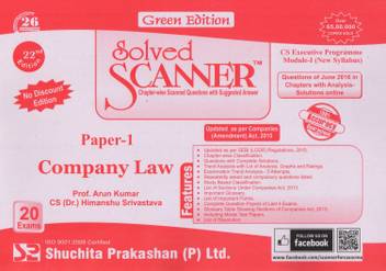 Solved Scanner Cs Executive Programme Module I New Syllabus Paper 1 Company Law Buy Solved Scanner Cs Executive Programme Module I New Syllabus Paper 1 Company Law By Cs Dr Himanshu Srivastava Prof Arun Kumar At Icsi cs executive exam 2020 syllabus. solved scanner cs executive programme module i new syllabus paper 1 company law