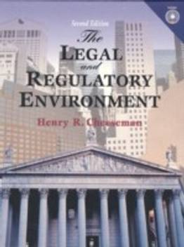 Legal And Regulatory Environment The Contemporary Perspectives