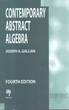 Contemporary Abstract Algebra Buy Contemporary Abstract Algebra