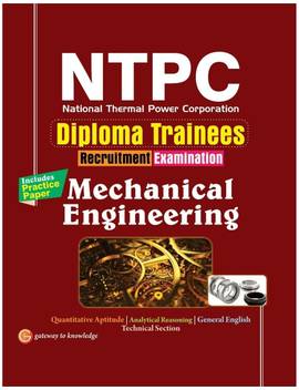 Ntpc Mechanical Engg Diploma Trainees Recruitment Examination Diploma Trainees Recruitment Examination Buy Ntpc Mechanical Engg Diploma Trainees Recruitment Examination Diploma Trainees Recruitment Examination By Unknown At Low Price In India