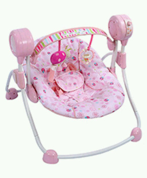 mastela deluxe portable baby swing