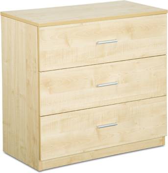 Delite Kom Three Drawer Chester Engineered Wood Free Standing
