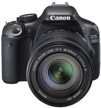 Canon Eos 550d Dslr Camera Body With Ef S 18 135 Mm Is Lens