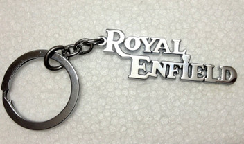 royal enfield metal keychain