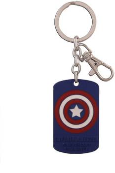 Chainz Captain America Name Tag Metal Locking Key Chain Buy Chainz Captain America Name Tag Metal Locking Key Chain Online At Best Prices In India Sports Fitness Flipkart Com