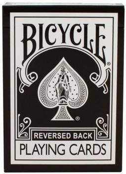Magic Makers Bicycle Reversed Back Playing Cards Black 2nd