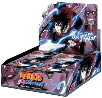 Naruto Weapons Of War Booster Box 24 Packs Weapons Of War
