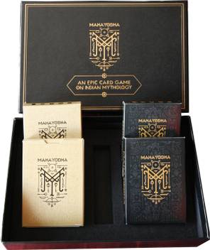 Leprechaun Games Maha Yodha Strategic Card Game Based On Hindu Mythology Maha Yodha Strategic Card Game Based On Hindu Mythology Shop For Leprechaun Games Products In India Flipkart Com Legendary warriors wielding equally legendary weapons stride into combat.