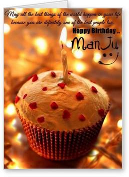Happy Birthday Manju Images Happy Birthday