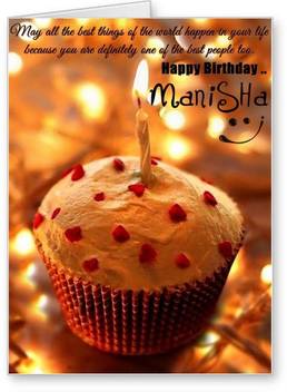 Lolprint Happy Birthday Manisha Greeting Card Price In India Buy Lolprint Happy Birthday Manisha Greeting Card Online At Flipkart Com I am sending you hugs, kisses, laughter, warm wishes, and many, many blessings. lolprint happy birthday manisha greeting card