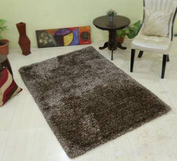 Galicha Brown Polyester Carpet