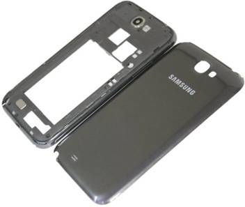 Cell Guru Back Cover For Samsung Galaxy Note 2 N7100 Full Body Housing Panel Chasis Body Faceplate Black Cell Guru Flipkart Com