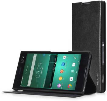 Rock Flip Cover For Sony Xperia C3 Rock Flipkart Com
