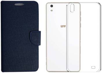 Colorcase Flip Cover For Reliance Jio Lyf Water 8 Colorcase Flipkart Com