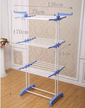 Italish Steel Floor Cloth Dryer Stand Wh Price In India Buy Italish Steel Floor Cloth Dryer Stand Wh Online At Flipkart Com